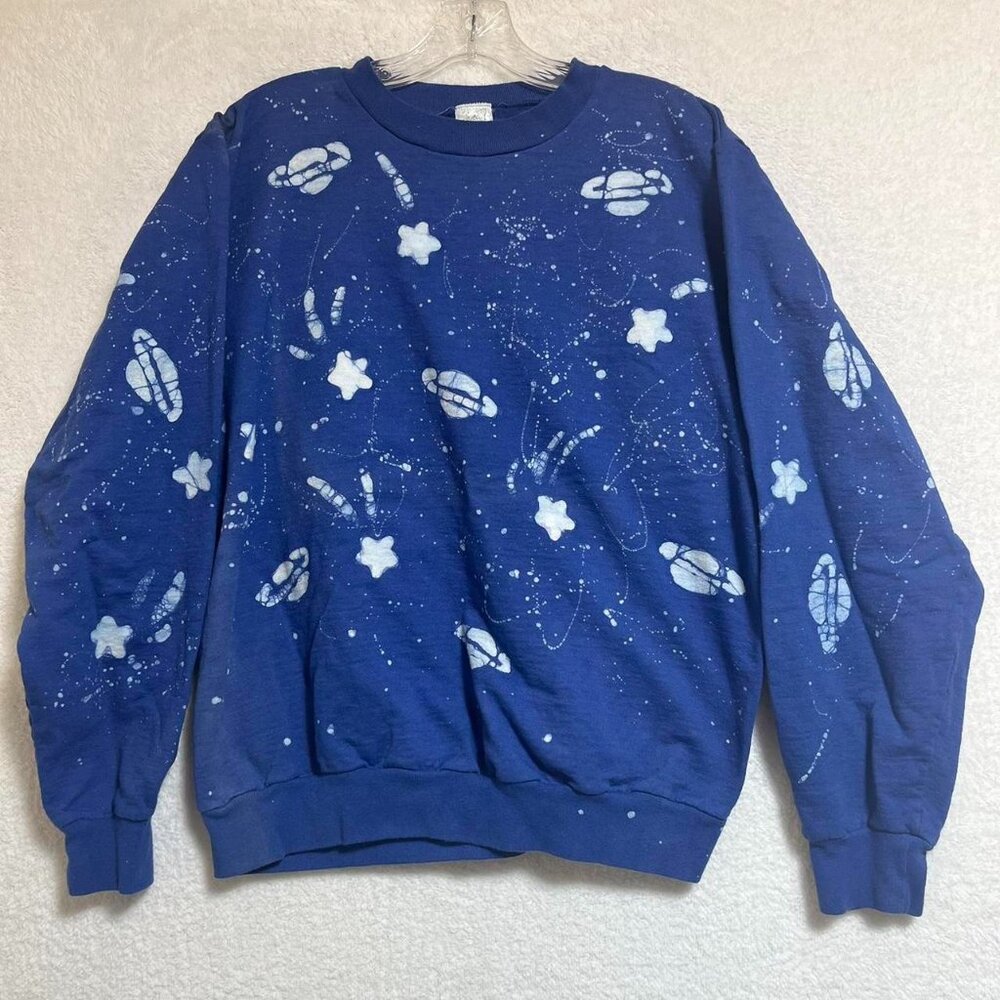 Women's Blue and Navy Sweatshirt